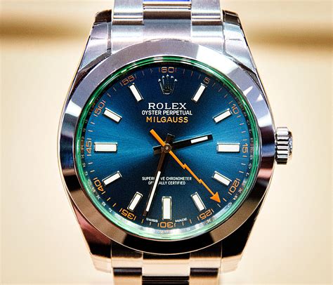 double signed rolex milgauss|rolex milgauss price new.